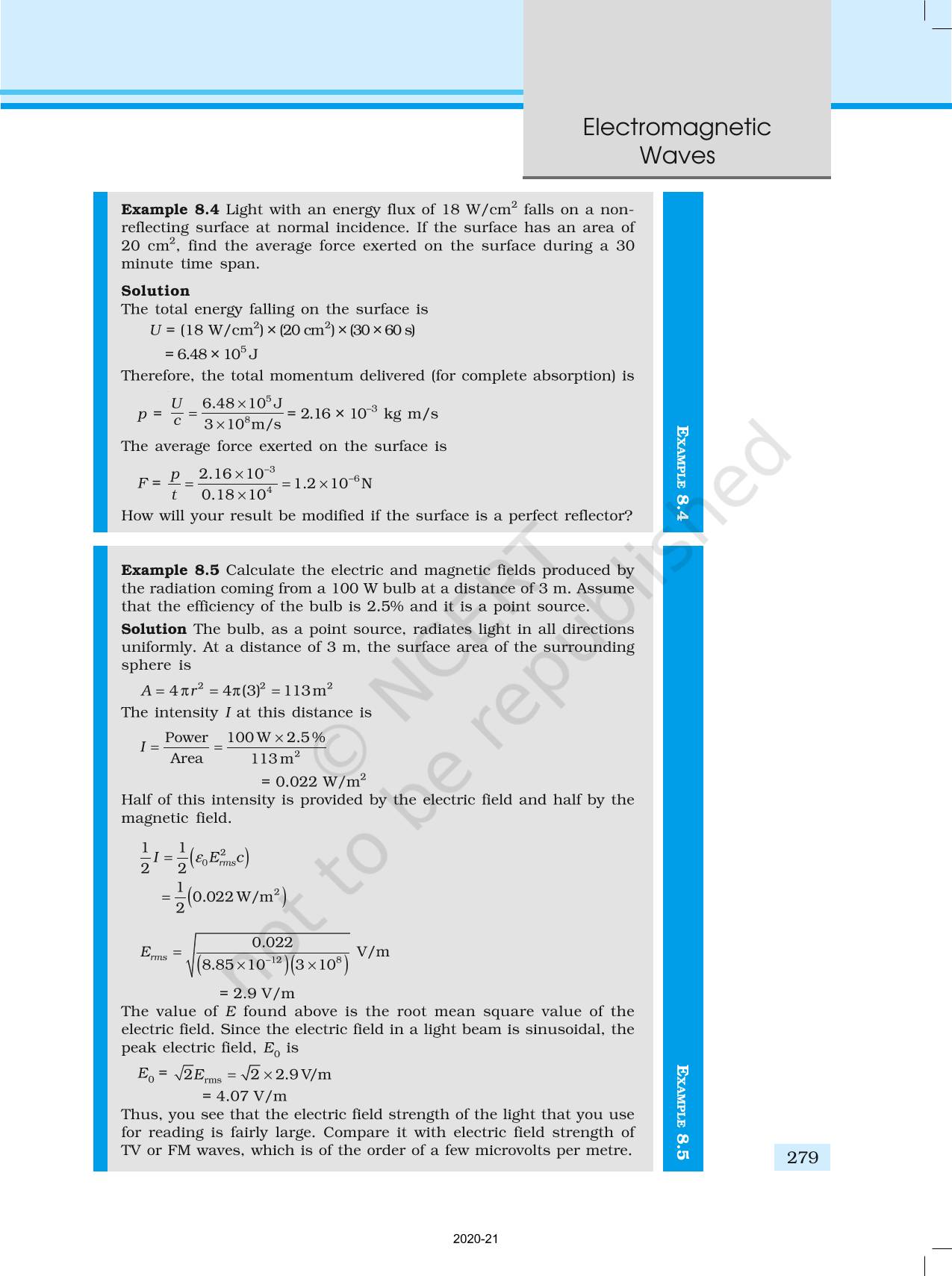 Electromagnetic Waves - NCERT Book Of Class 12 Physics Part I